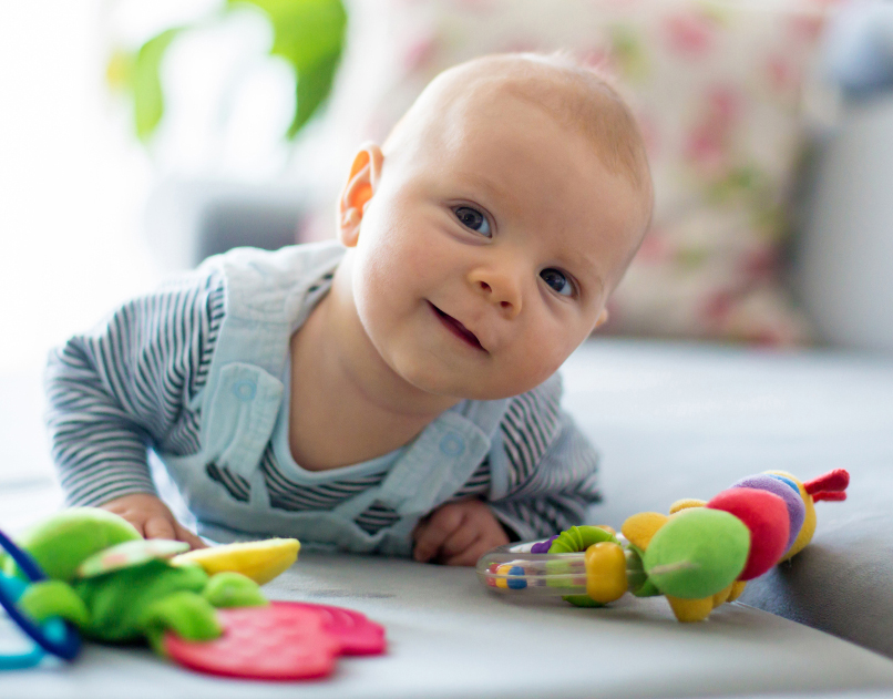 Brinquedos para bebês de 0 a 6 meses
