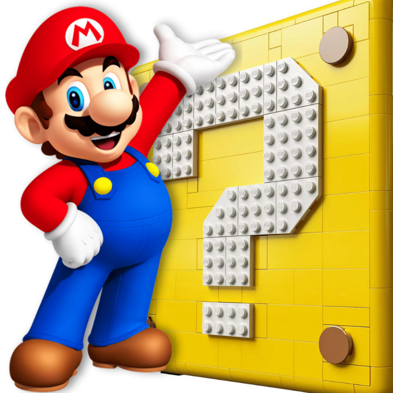 Chega o LEGO Super Mario 64 ? Block.