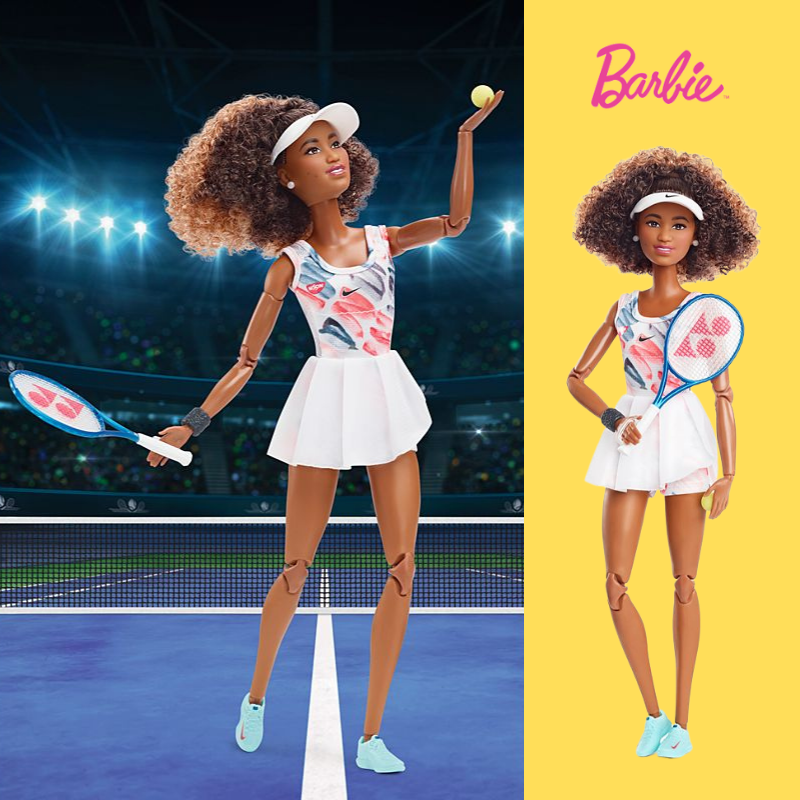 Novo lançamento Mattel – Barbie Tenista Naomi Osaka
