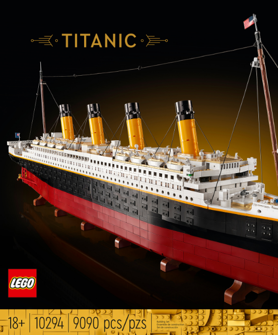 O maior e mais famoso navio da história agora pode fazer parte de sua coleção!