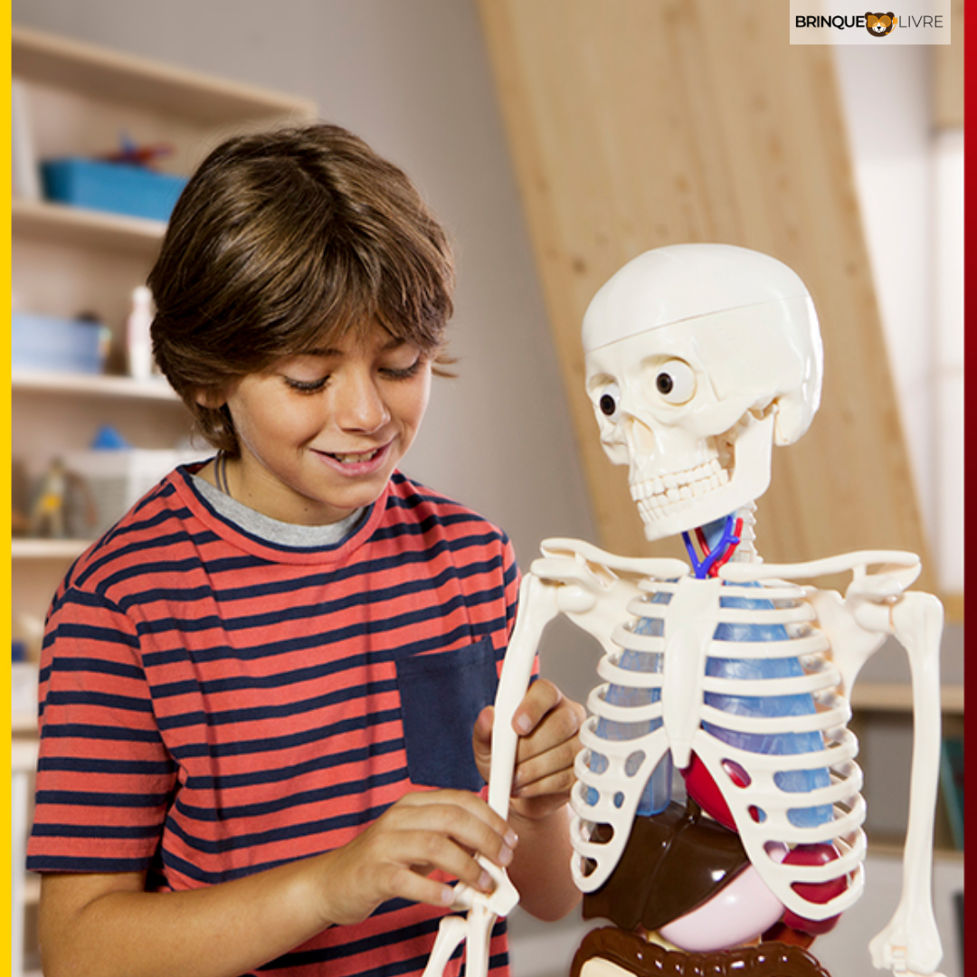 Educação corporal e saúde, com brinquedos