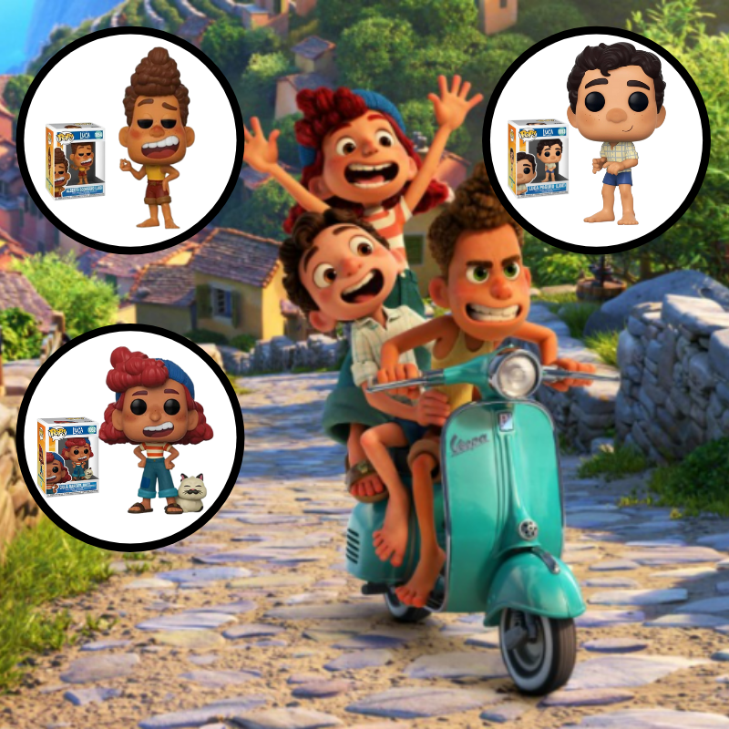 A turminha do LUCA PAGURO já virou action figure!