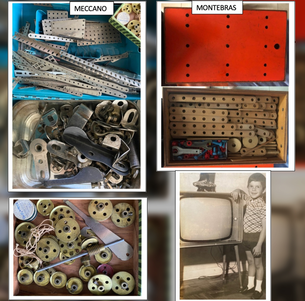 Infância divertida, do Monte Bras da Estrela à  Lua... na TV.