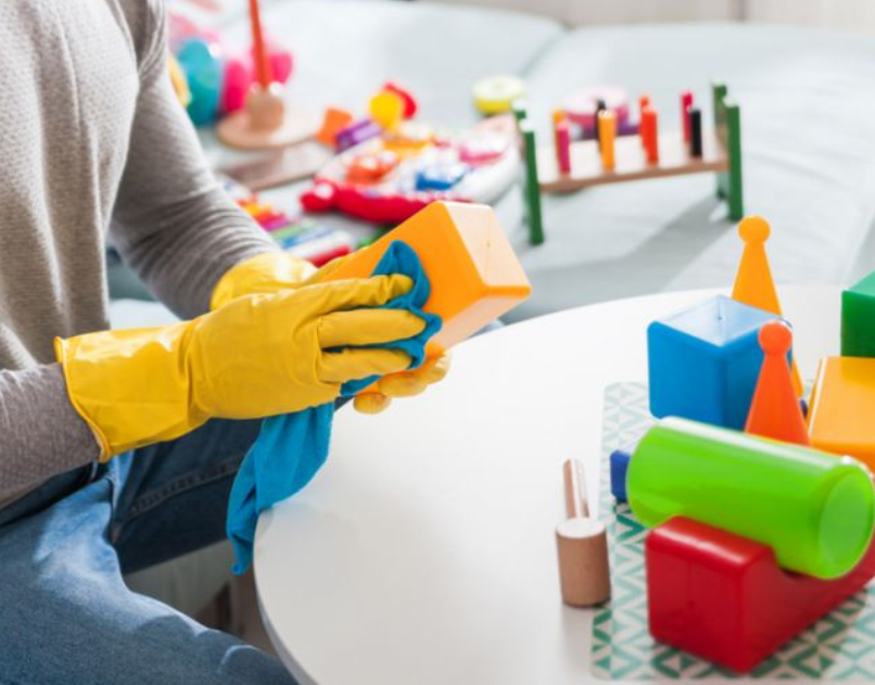 Brinquedos limpos, mais saúde e durabilidade