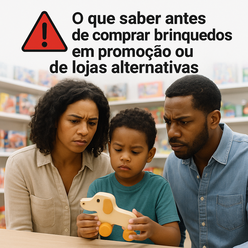O que saber antes de comprar brinquedos em promoção ou de lojas alternativas