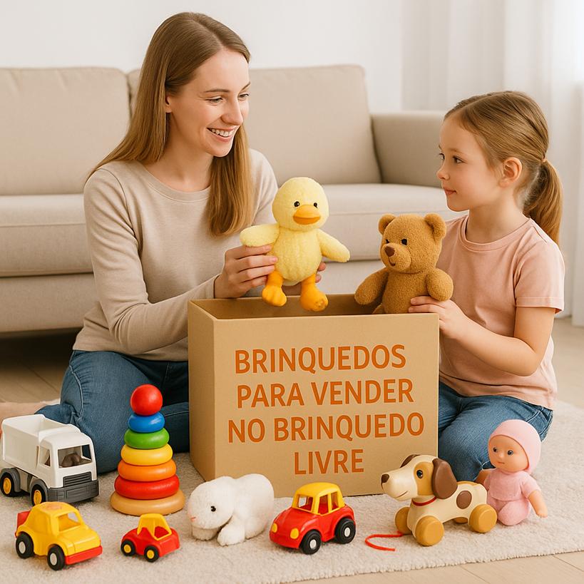  Vender brinquedos seminovos e usados é sustentável, seguro e pode render uma boa renda extra