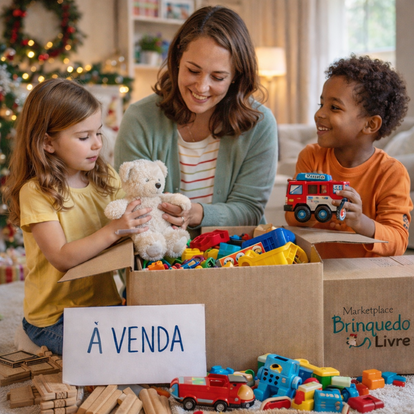 Depois do Natal: por que vender brinquedos antigos pode ser uma boa ideia para famílias e crianças.