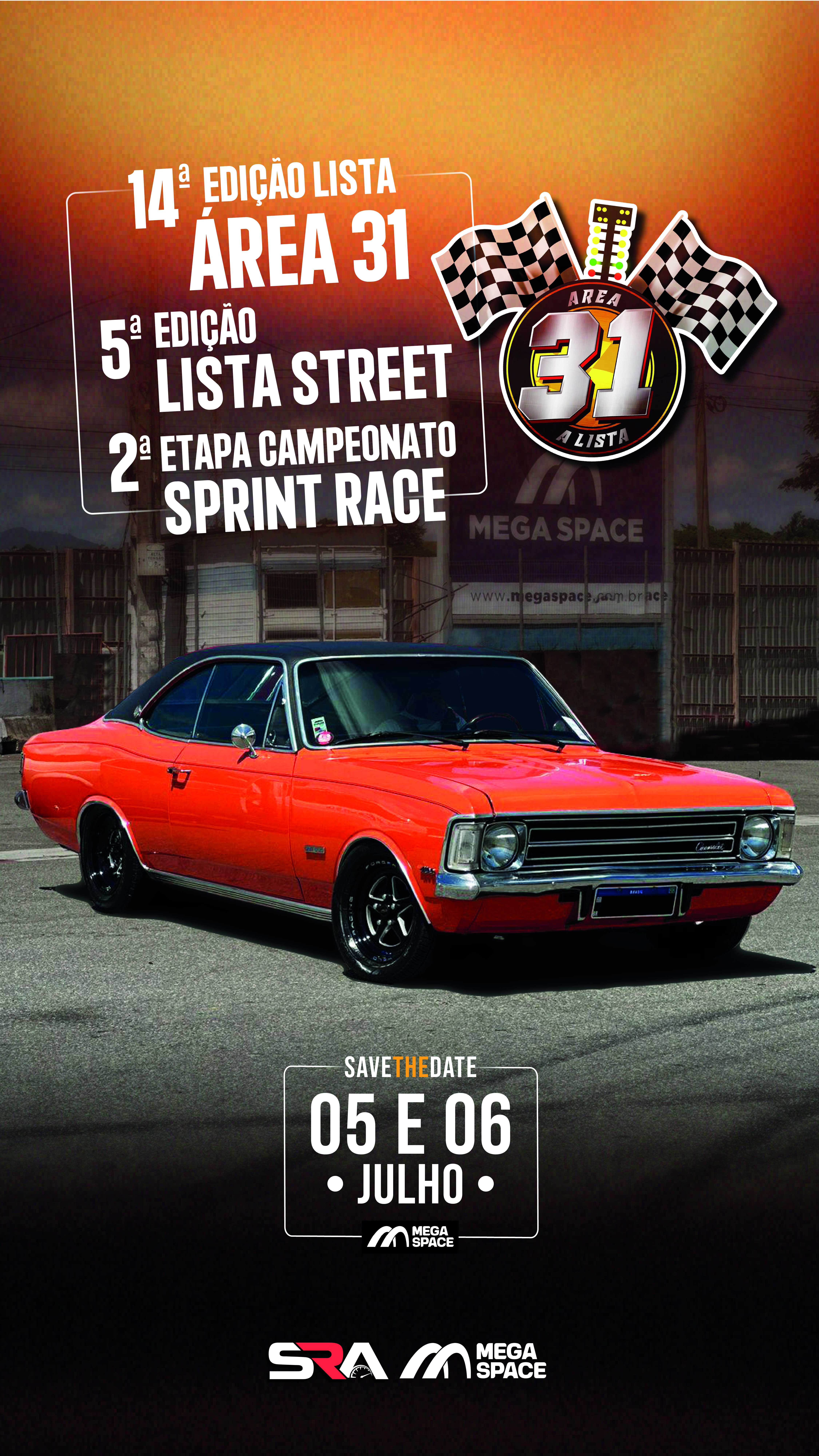 ARRANCADA NO AUTÓDROMO MEGA SPACE