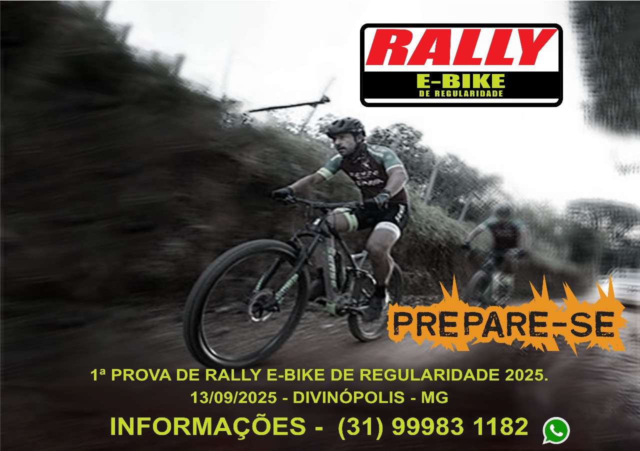 1º ETAPA RALLY E- BIKE DE REGULARIDADE EM DIVINÓPOLIS MG
